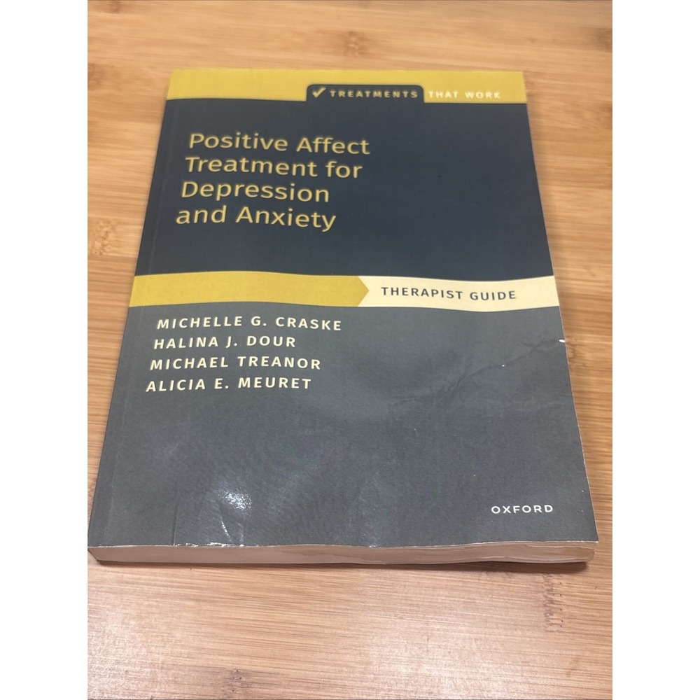 Positive Affect Treatment for Depression And Anxiety- Acceptable- Water Damage
